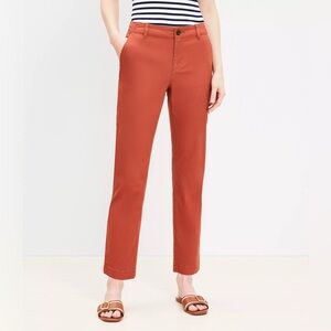 LOFT Nantucket Red Jeans Size 8
